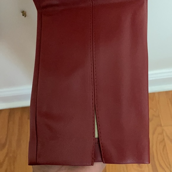 NWOT Zara Leatherlook Leggings - Picture 3 of 3